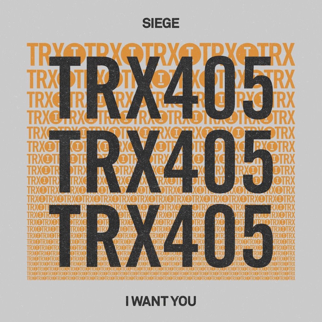 Siege I Want You on Toolroom Trax